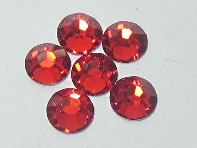 1 Gross 16ss RED VELVET (maxima) FLATBACK PRECIOSA Rhinestones